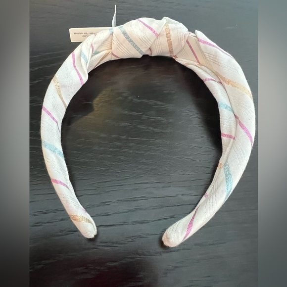 J.Crew Multicolor Striped Knot Headband - Picture 12 of 14